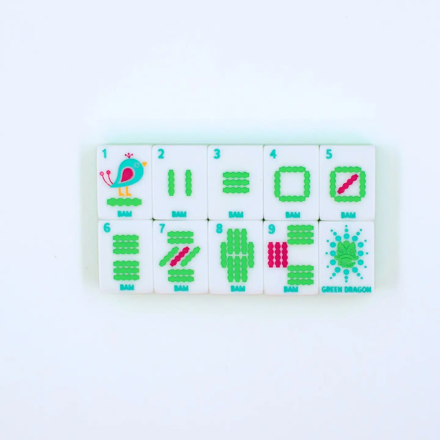 My Fair Mahjong Crystal Confetti Mahjong with a Sprinkle of Color - Purple