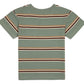 BinkyBro Kids Stripe T-Shirt Finley Stripes - Green