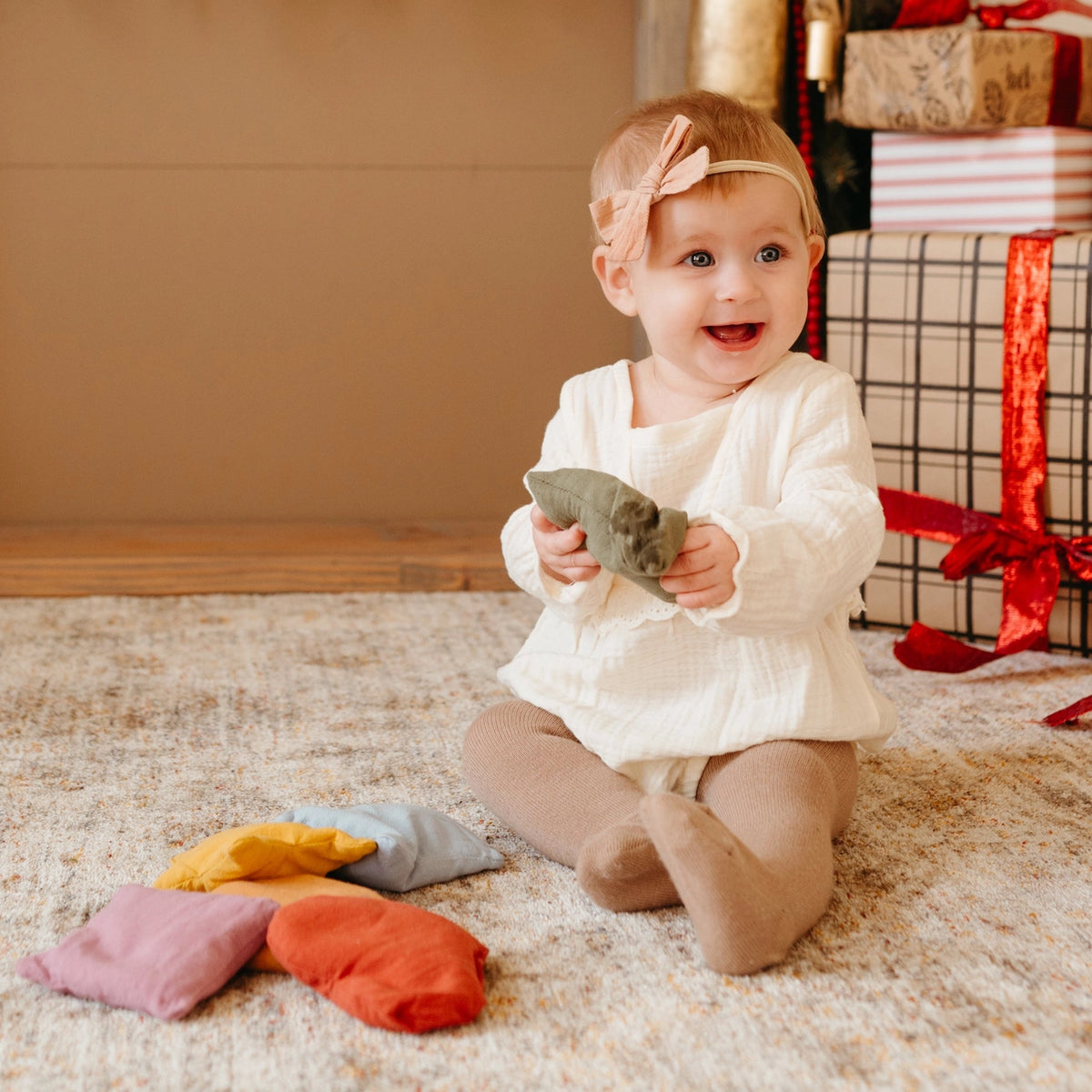 Little Lamb Kind Shapes Beanies Montessori Toy