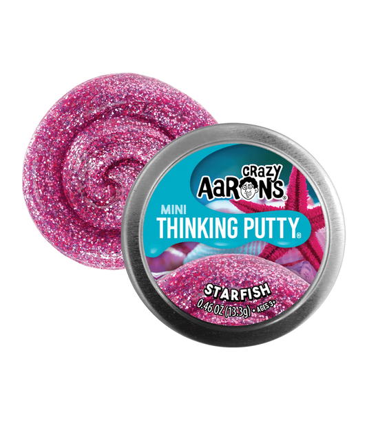 Crazy Aarons Mini Thinking Putty - Starfish