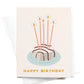 Easyhand Goods Happy Birthday Zebra Cake Greeting Card