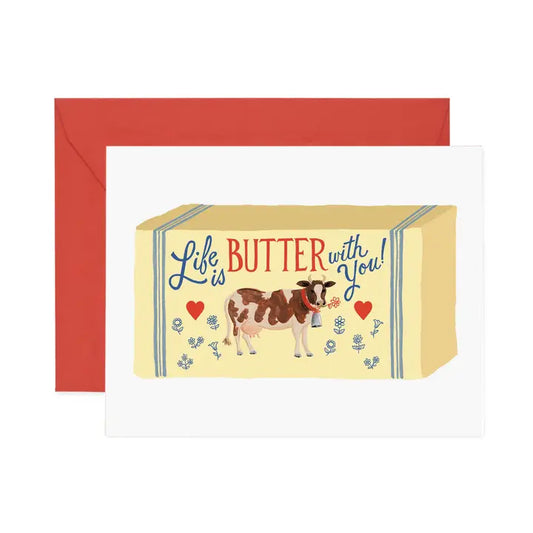 Rifle Paper Co Life Is Butter with You Card