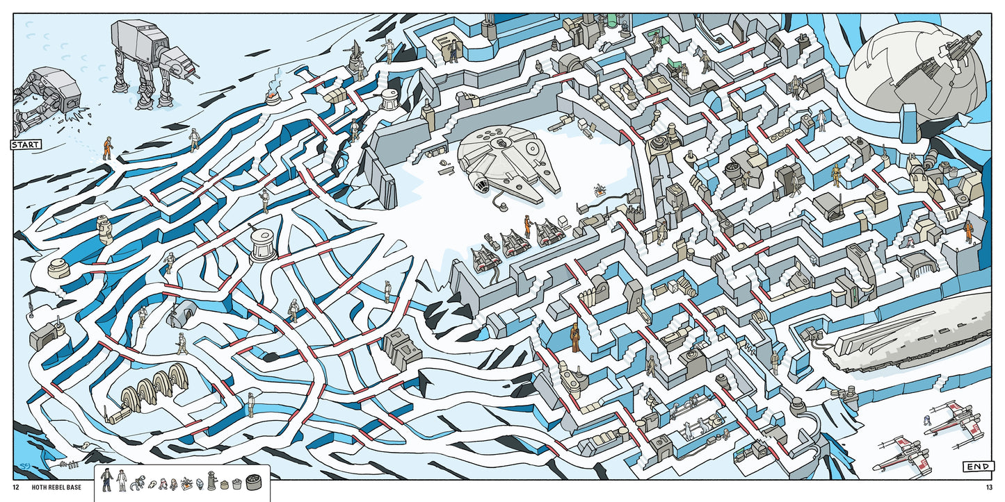 Chronicle Books Star Wars Mazes