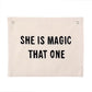 Imani and kids She is Magic Canvas Banner