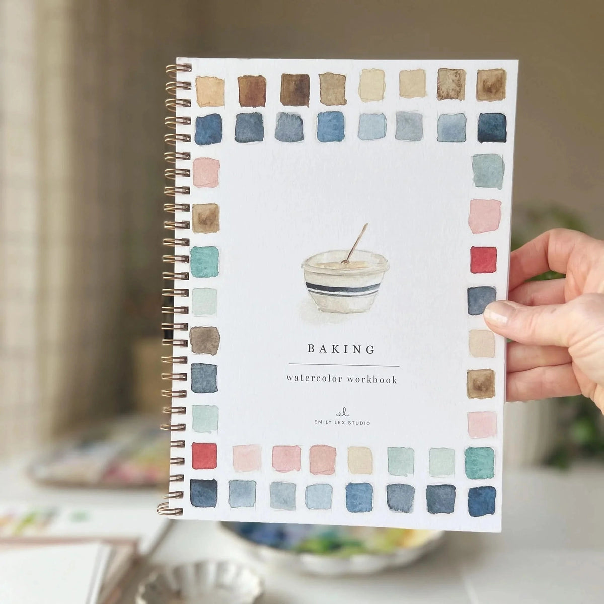 Emily Lex Studio Baking Watercolor Workbook