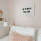 Imani and kids She is Magic Canvas Banner