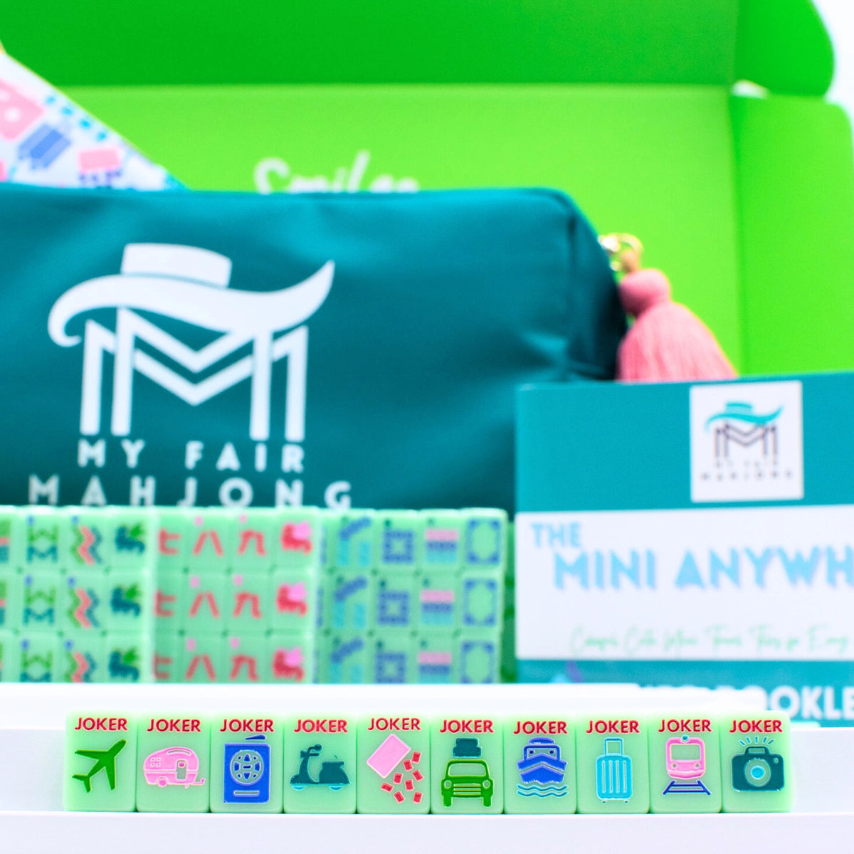 My Fair Mahjong Mini Travel Mahjong Set - Mini Anywhere Series