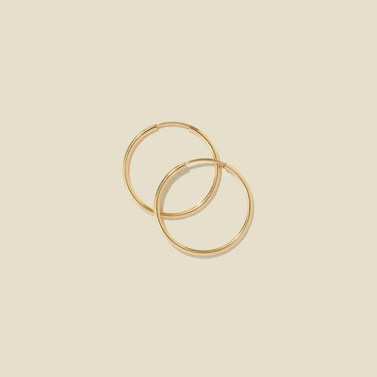 Made by Mary Gold Filled Live In Hoop Earrings | The Baby Cubby