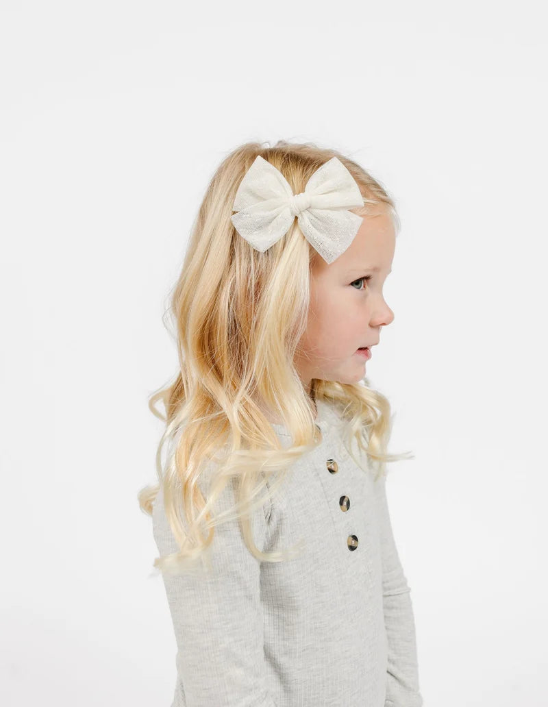 Lou Lou and Company Bow 3 Pack: Cream Headbands