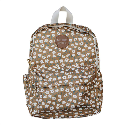 Mebie Baby Mini Backpack - Mustard Floral