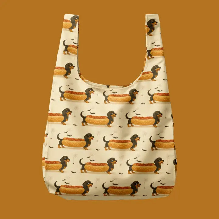 Sunshine Studios Happy Halloweenie Trick or Treat Sack
