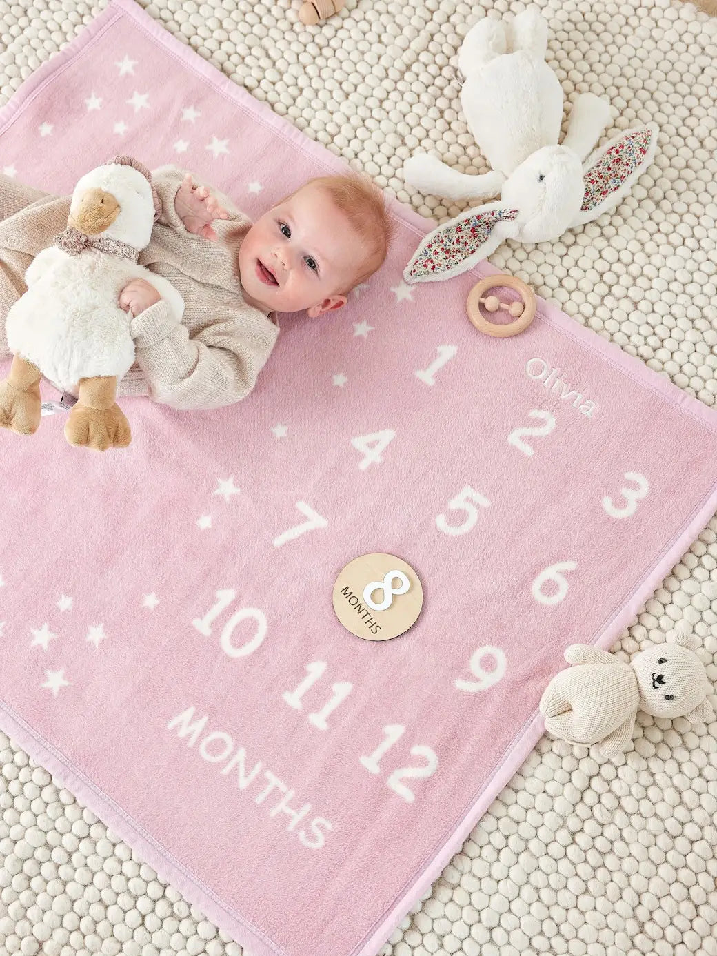 ChappyWrap Milestone Mini Blanket