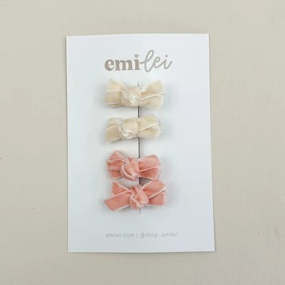 Emi Lei Pigtail Hair Clips - Set of 4