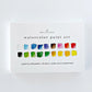 Emily Lex Studio Watercolor Paint Set 18 Colors with Brush