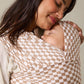 Solly Baby Almondine Chequer Wrap