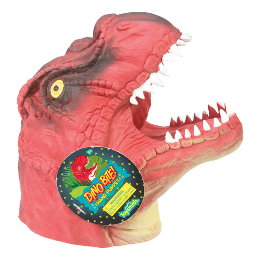 Toysmith Dino Bite! Hand Puppet, Assortment
