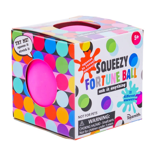 Toysmith Squeezy Fortune Ball