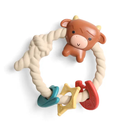Itzy Ritzy Ritzy Rattle with Teething Rings