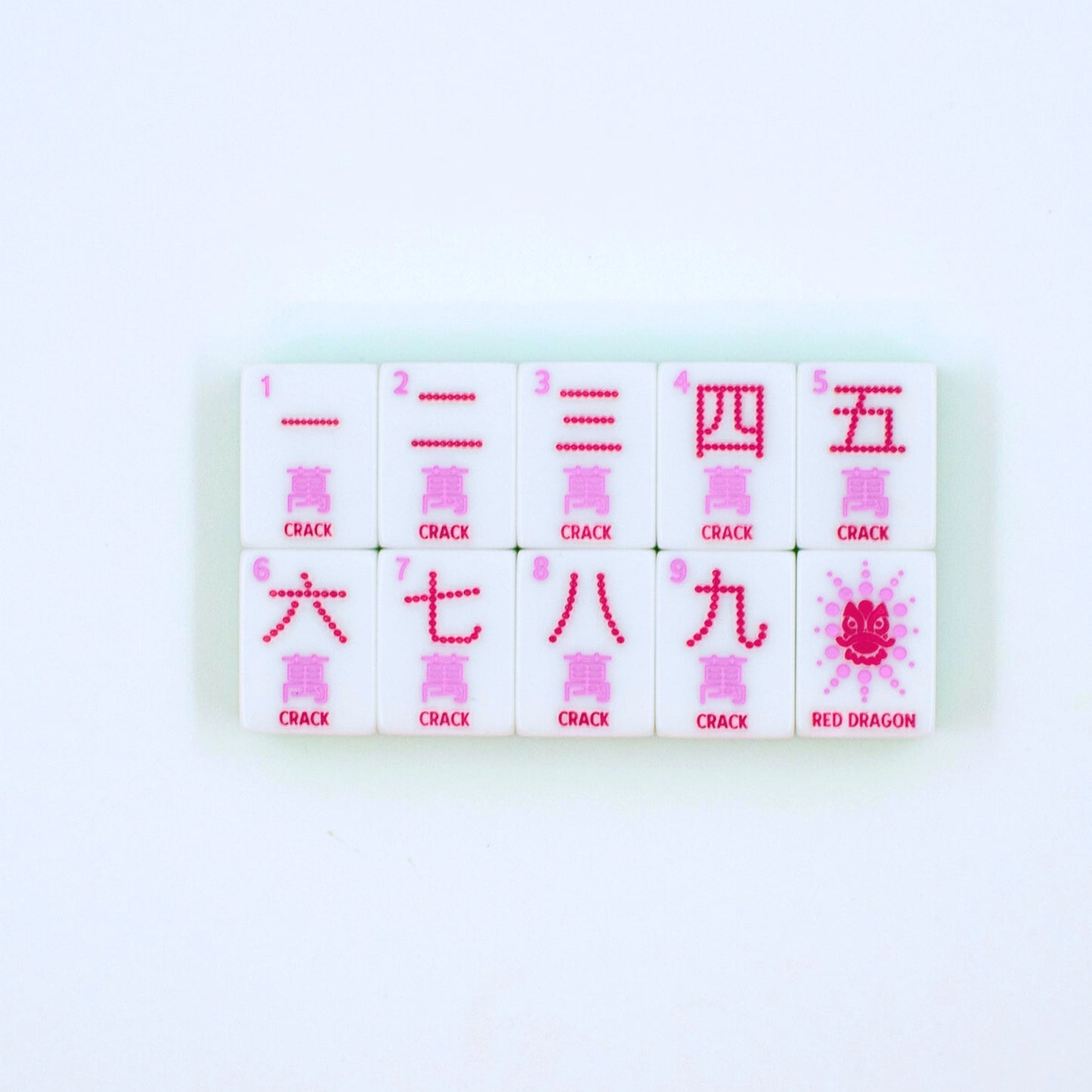 My Fair Mahjong Crystal Confetti Mahjong with a Sprinkle of Color - Lemon-Lime