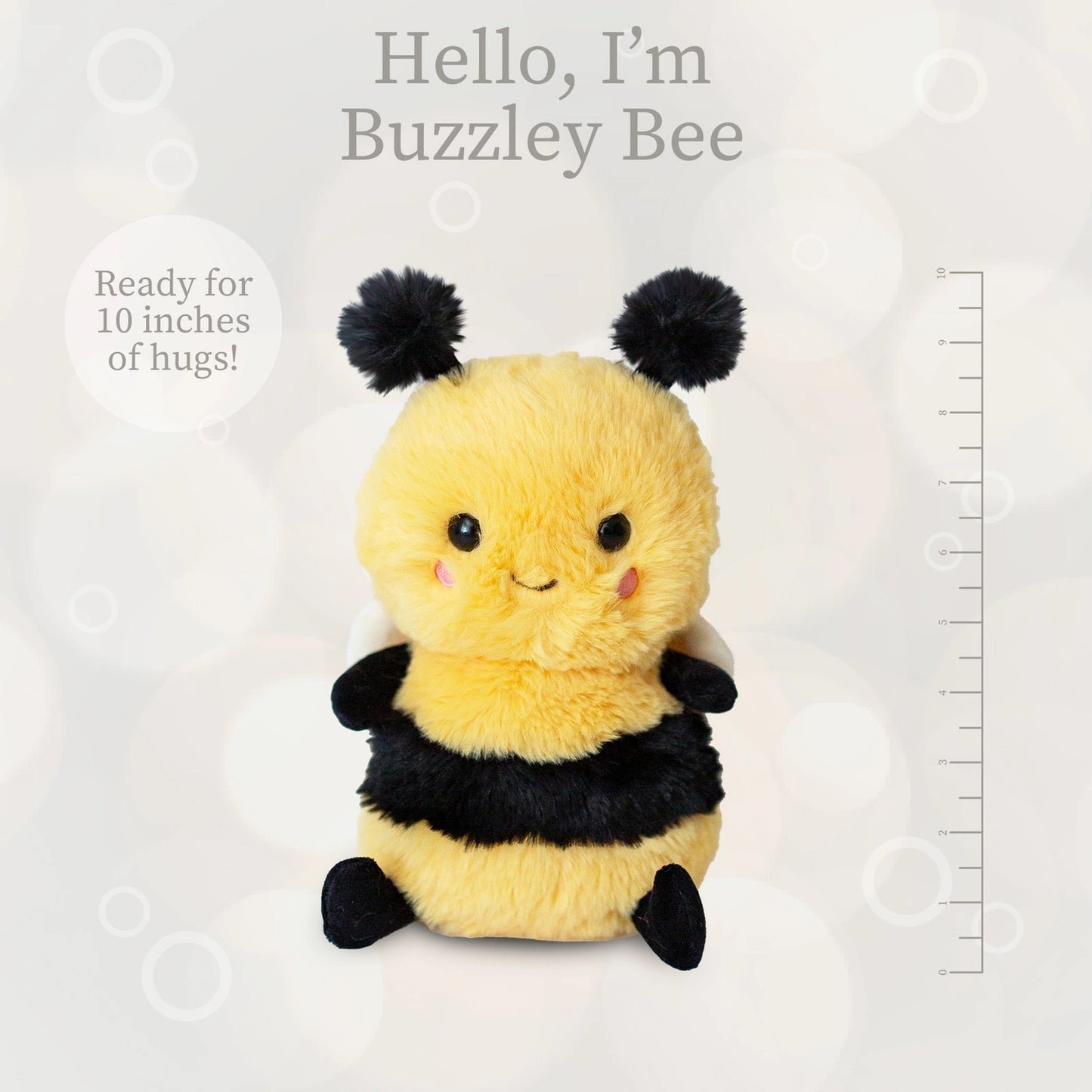 Beverly Hills Teddy Bear Company World Softest Plush Lushee 10 In-Buzzley Bee