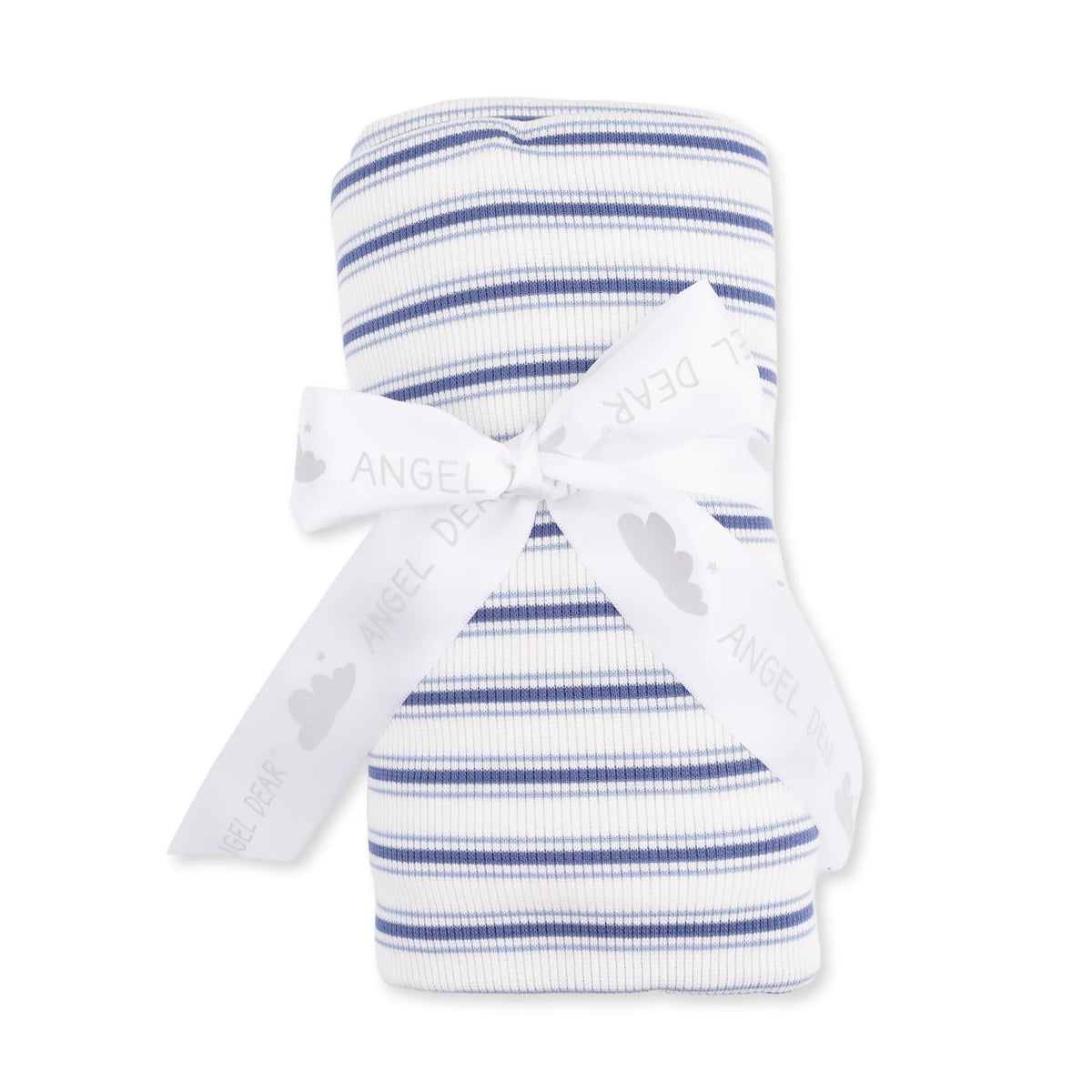 Angel Dear Vintage Stripe Blue - Swaddle Blanket