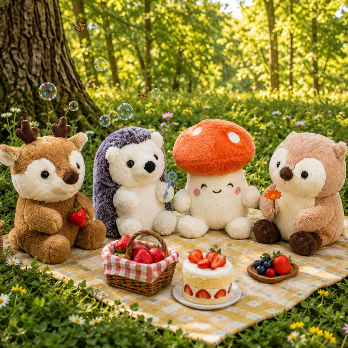Beverly Hills Teddy Bear Company Woodland Weebis Plushee Collection - Assortment