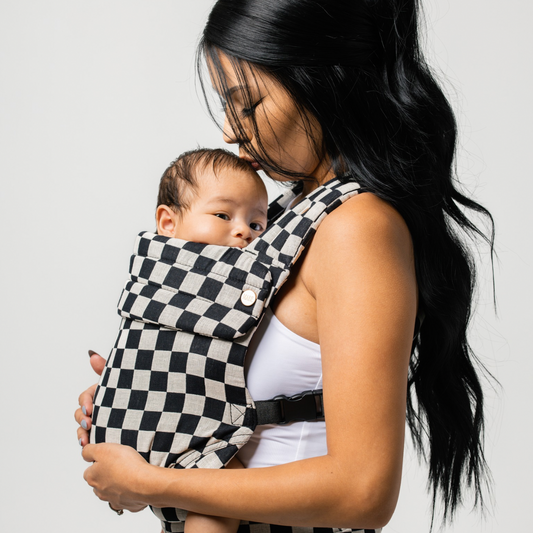 Mabē The Monarch Carrier - Ebony Check