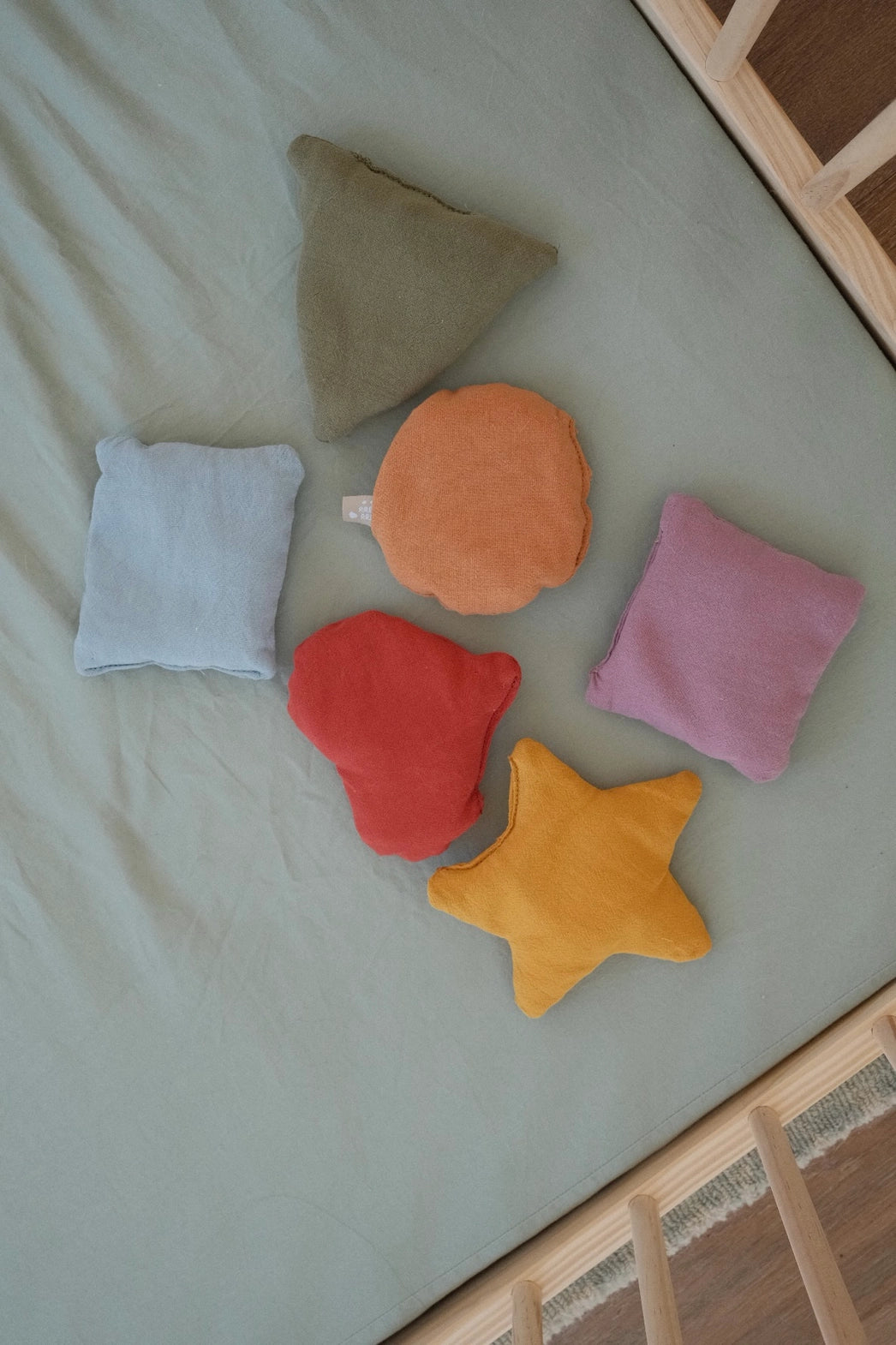 Little Lamb Kind Shapes Beanies Montessori Toy
