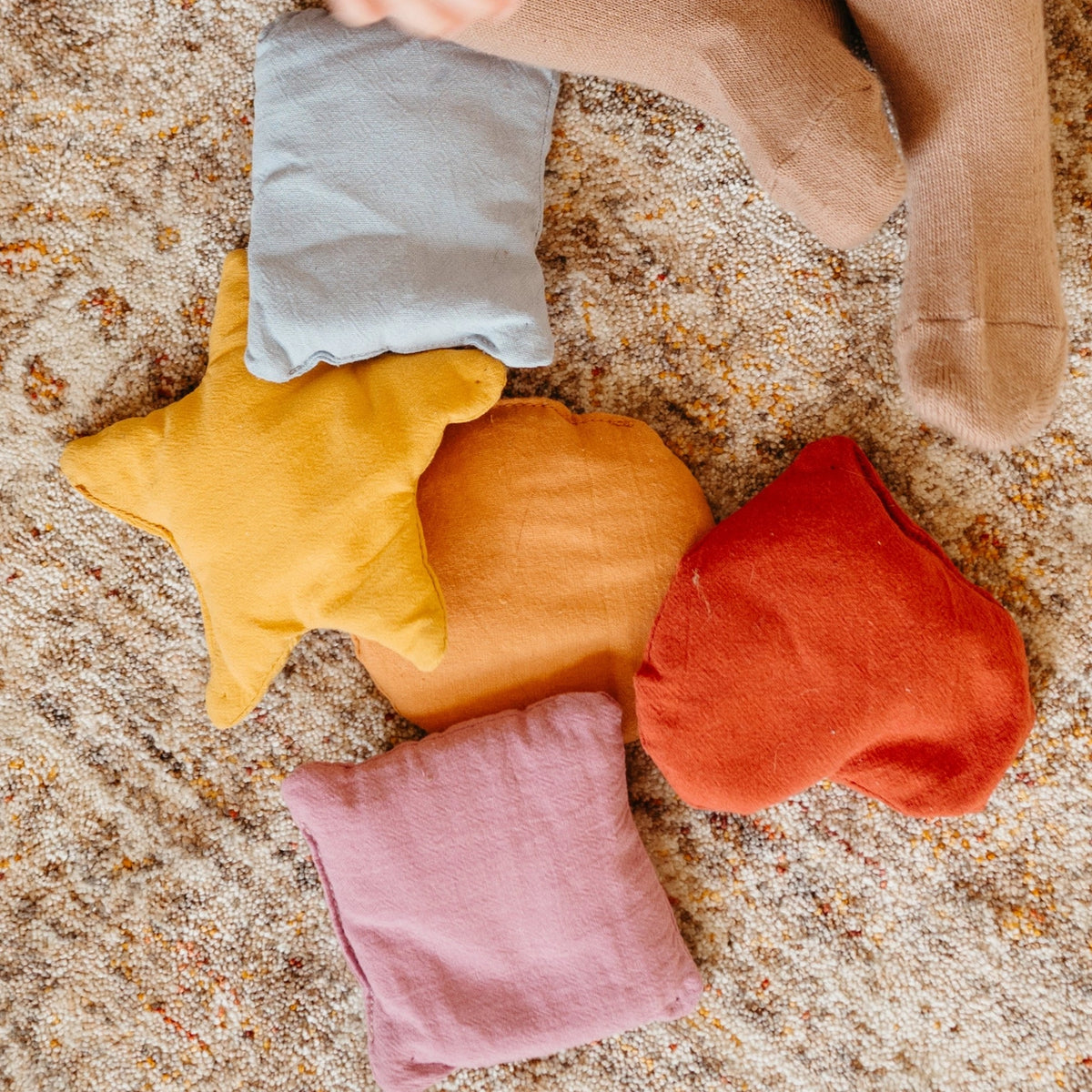 Little Lamb Kind Shapes Beanies Montessori Toy