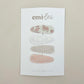 Emi Lei Fabric Barrette Hair Clip - Set of 4