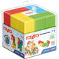 GEOMAGWORLD USA Geomag™ Magicube Crystal 24 Piece Magnetic Cube Set