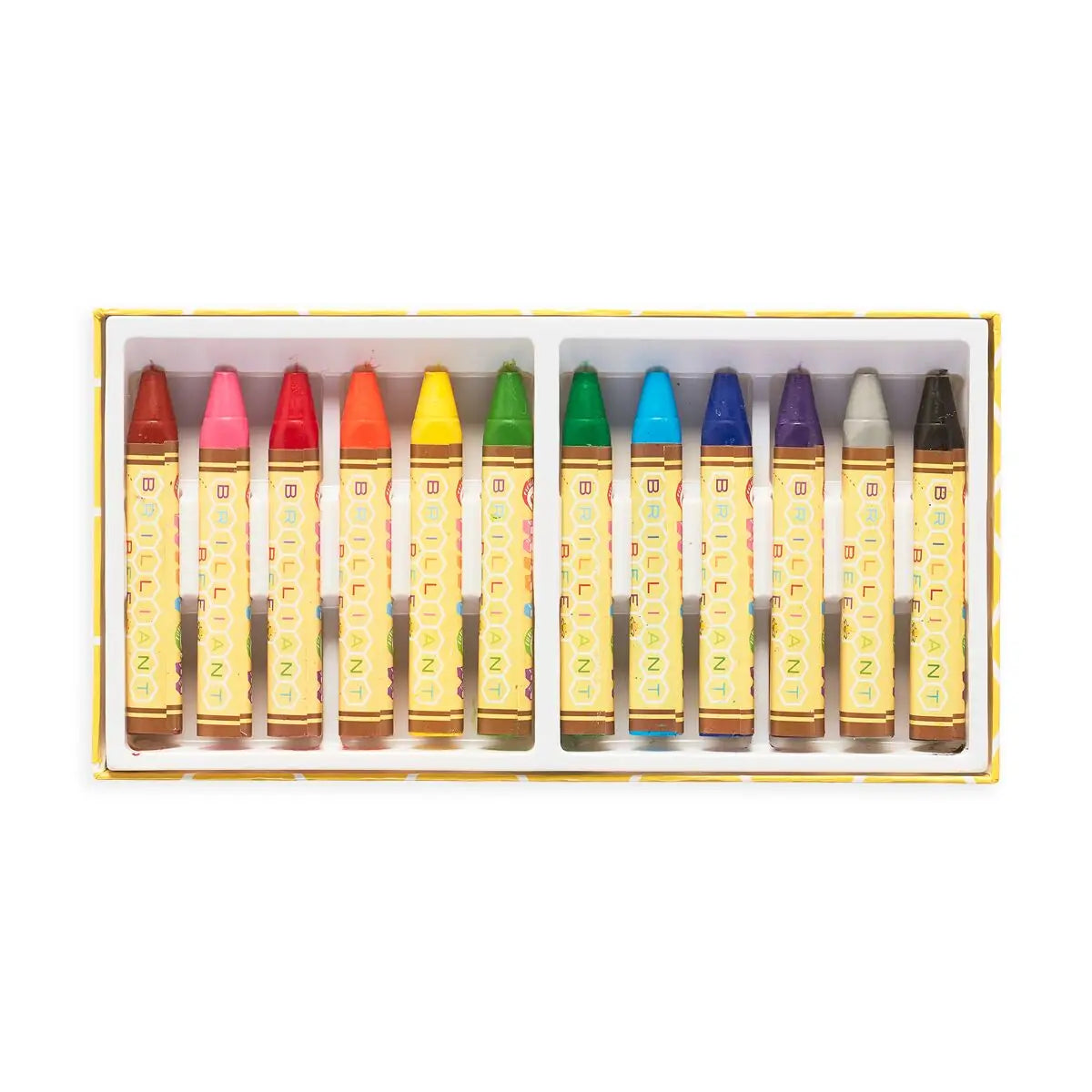 OOLY Brilliant Bee Crayons - Set of 12