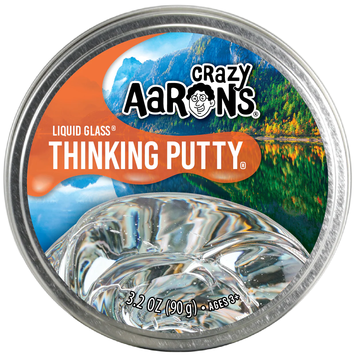 Crazy Aarons Liquid Glass Thinking Putty - Liquid Glass