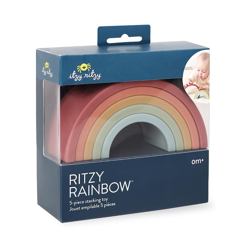 Itzy Ritzy Ritzy Rainbow Stacking Toy