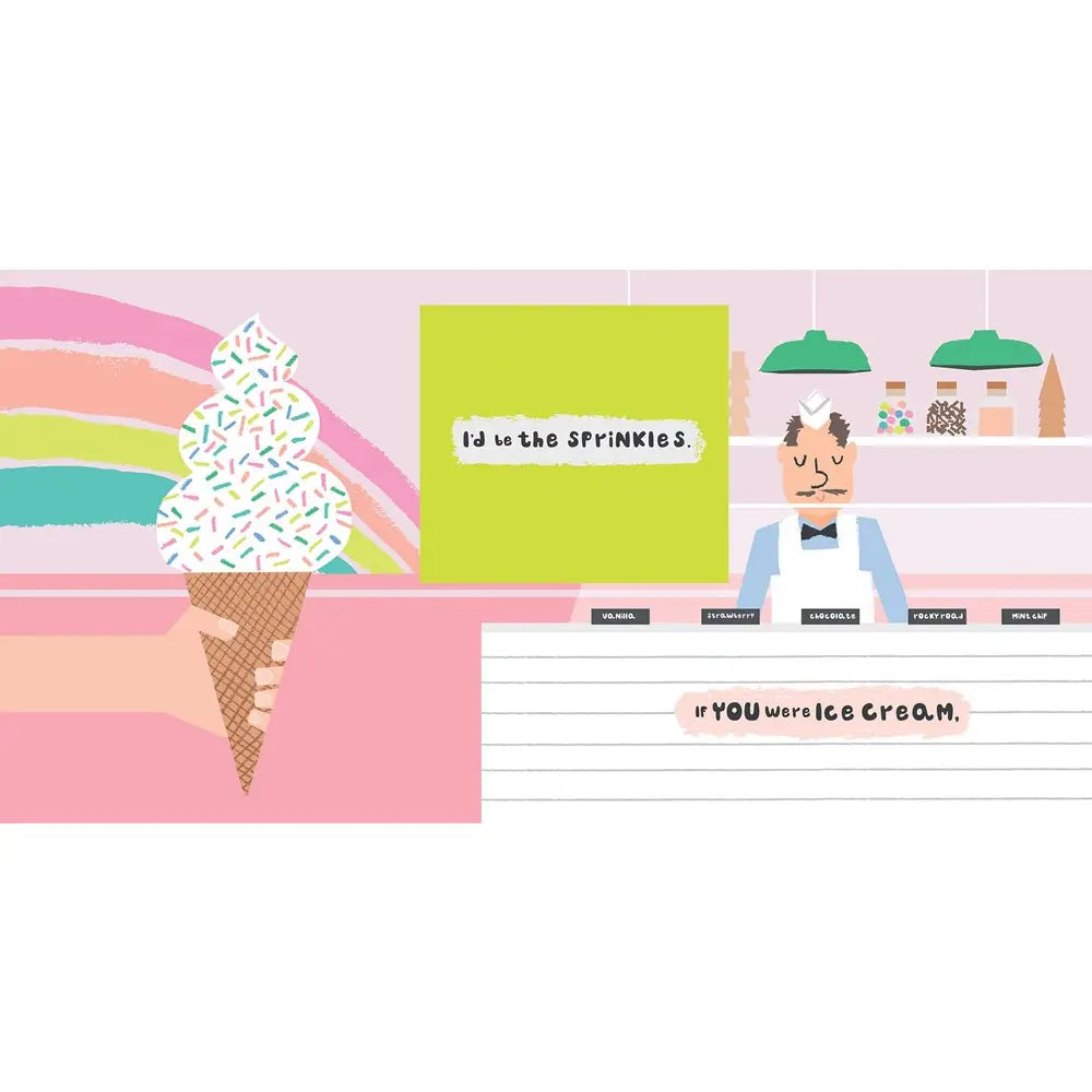 Gibbs Smith If You Were Spaghetti: A Silly Book of Fun/Love Yous