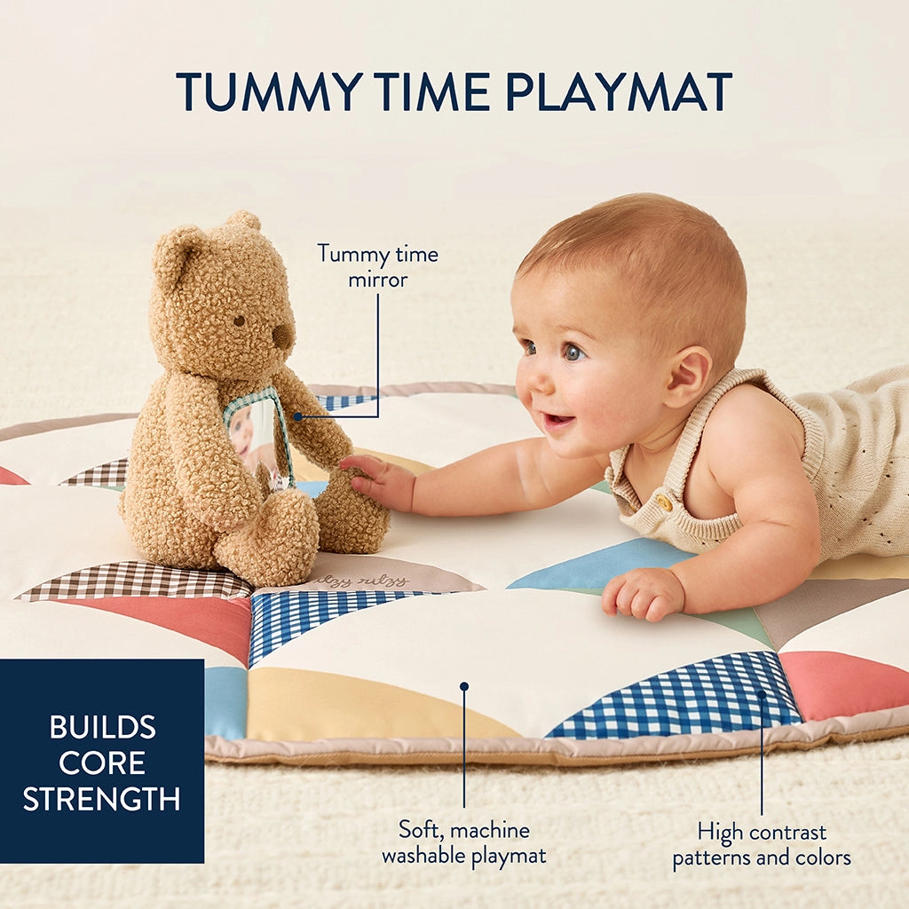 Itzy Ritzy Music & Motion Activity Gym with 4 Plush Toys