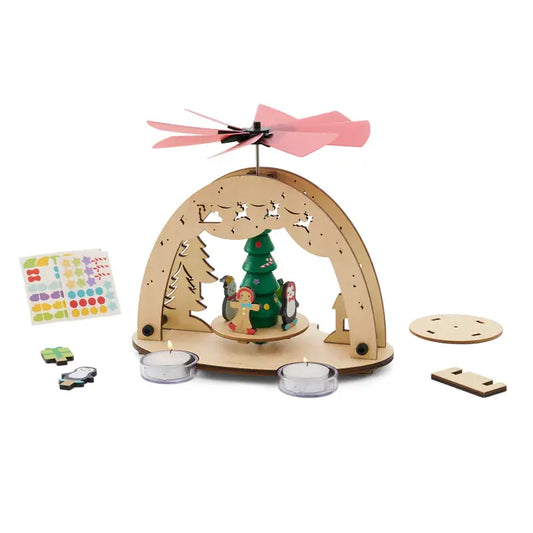 KiwiCo Inc Christmas Candle Carousel Science Kit for Kids