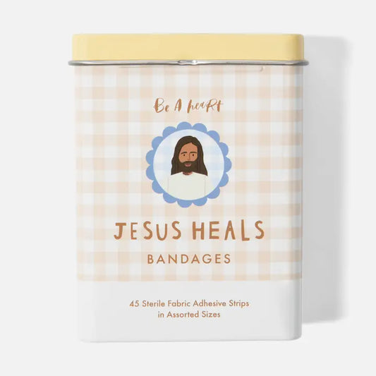 Be A Heart Jesus Heals Bandages – Assorted Fabric Cottage Collection