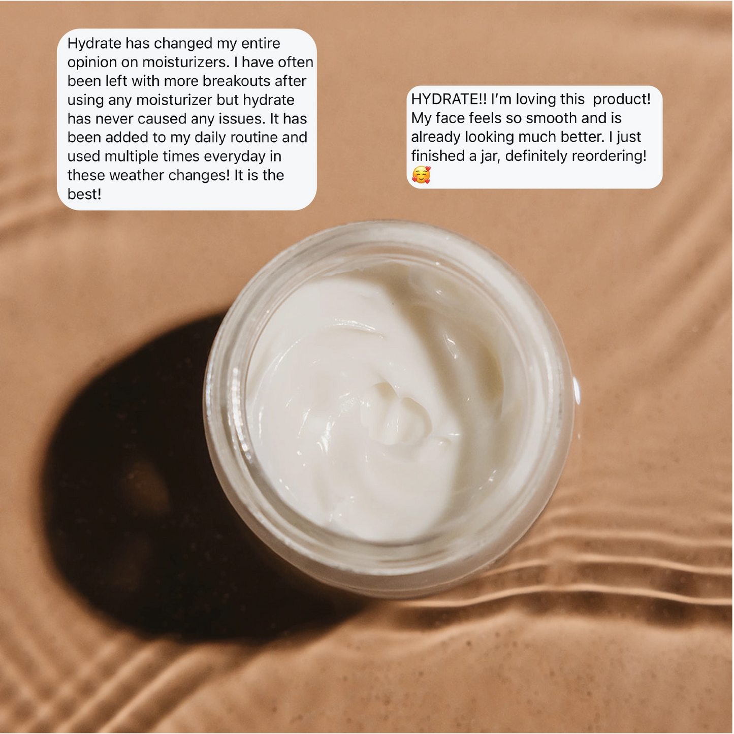 The Daily Essentials Co Hydrate Peptide + Squalane Moisturizer