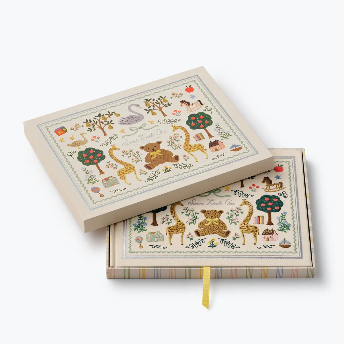 Rifle Paper Co Storybook Embroidered Baby Book
