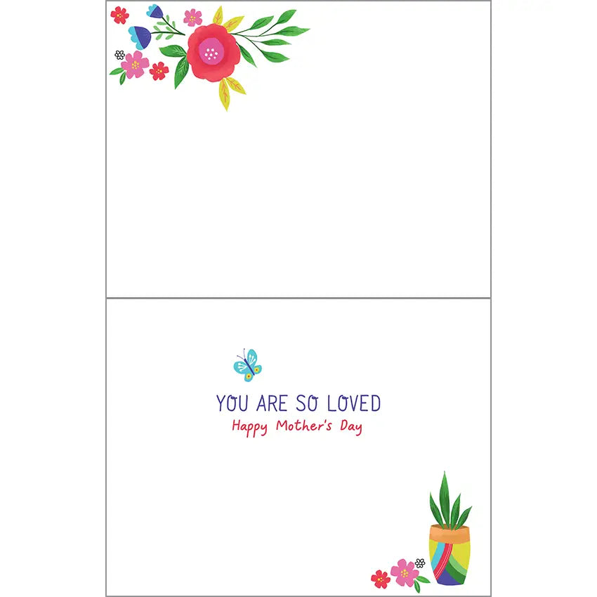Gina B Designs Mother's Day Greeting Card - Mom Plants/flowers