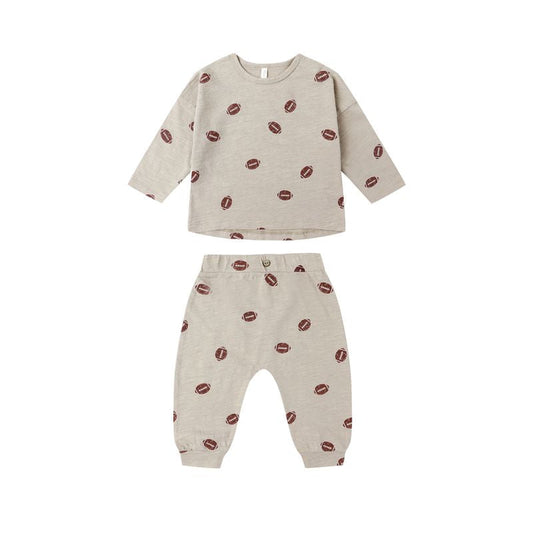 Rylee and Cru Tee + Pant Set - Footballs