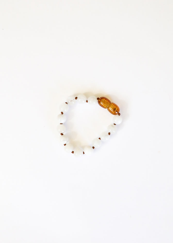 CanyonLeaf Pure Gemstone - Moonstone - Anklet or Bracelet 5"
