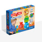GEOMAGWORLD USA Geomag™ Magicube Safari Stacking – 10 Piece Magnetic Blocks