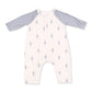Angel Dear Lightning Bolt Viscose - Long Sleeve Raglan Henley Romper