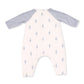 Angel Dear Lightning Bolt Viscose - Long Sleeve Raglan Henley Romper