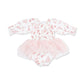 Angel Dear Ballet Toile - Long Sleeve Smocked Bubble with Tutu