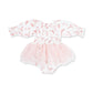 Angel Dear Ballet Toile - Long Sleeve Smocked Bubble with Tutu