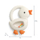Itzy Ritzy Bitzy Shake Silicone Teether with Rattle - Goose