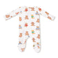 Angel Dear Bamboo 2 Way Zipper Footie - Teddy Bear Collection